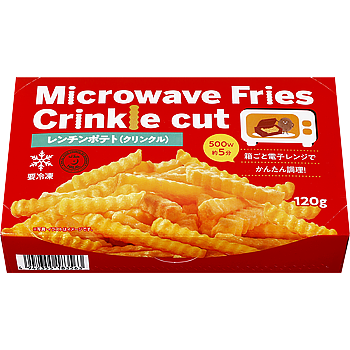 Microwave French Fries (Crinkle)