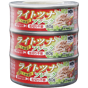 Canned Light Tuna Flakes (Marinated in Oil)