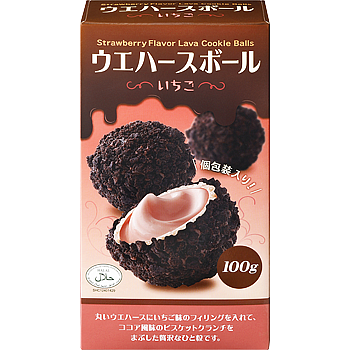 ウエハースボール(いちご)