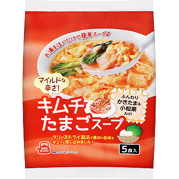 キムチたまごスープ