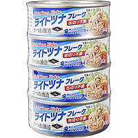 ライトツナフレーク(かつお油漬)