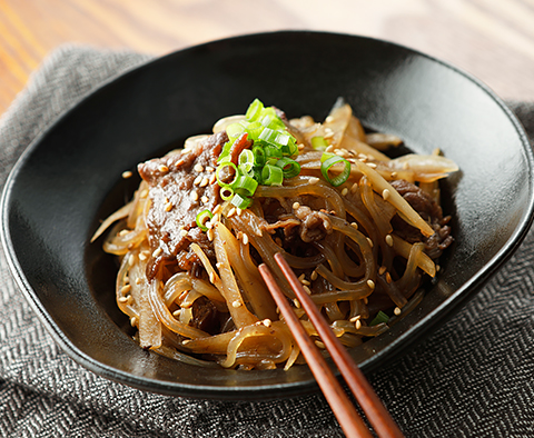 牛ごぼうの甘辛煮