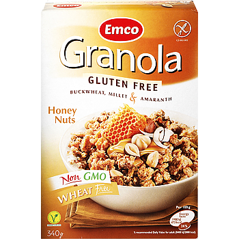 Gluten-Free Nuts ＆ Honey Granola