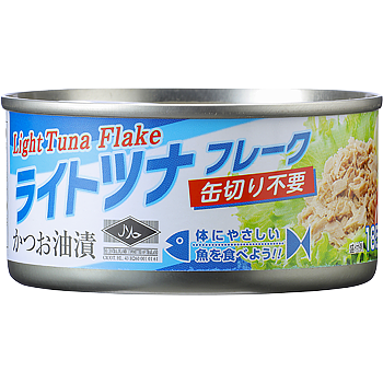Light Tuna Flakes (Skipjack Tuna Flakes in Oil)