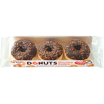 Doughnuts with Chocolate Coating