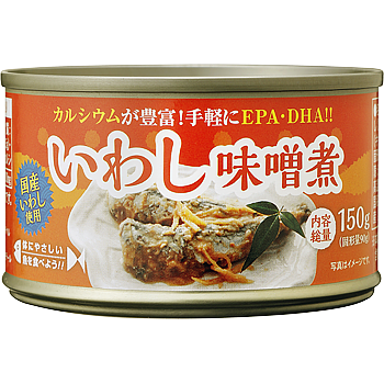 Canned Miso-Stewed Sardines