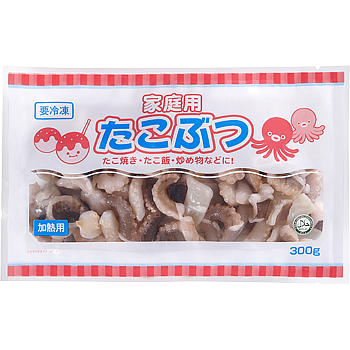 Lightly Blanched Octopus for Home Use