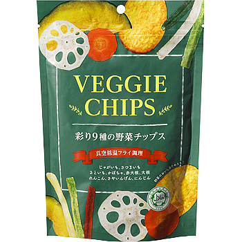 9 Kinds of Colorful Vegetable Chips