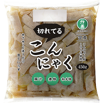 切れてるこんにゃく