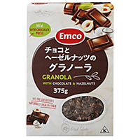 チョコとヘーゼルナッツのグラノーラ