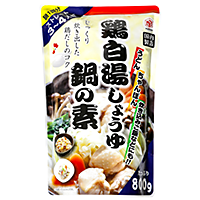 鶏白湯しょうゆ鍋の素