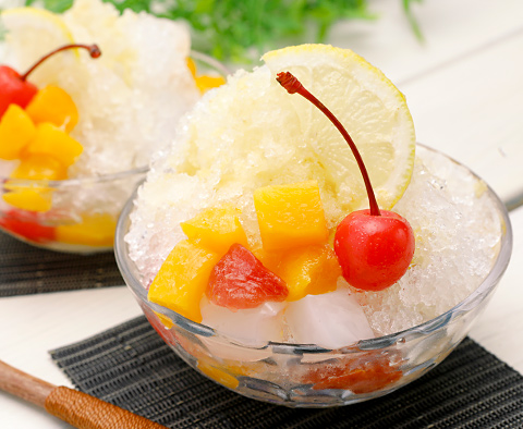 ひんやり☆スパイス系かき氷