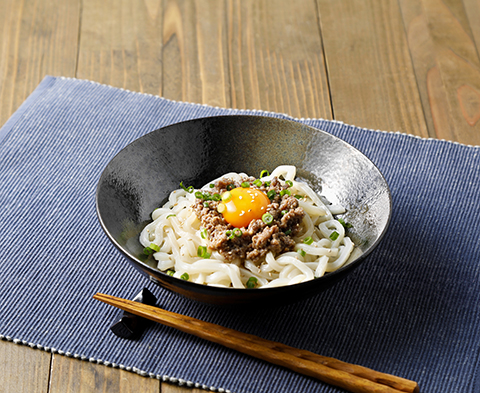 低糖質麺 de 肉みそうどん