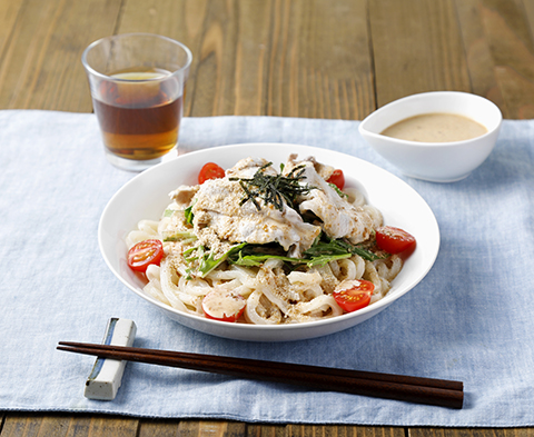 低糖質麺 de サラダうどん