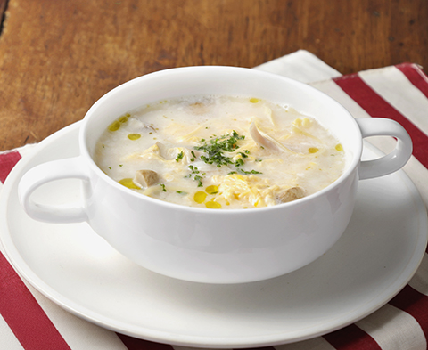 イタリア風かきたまスープ