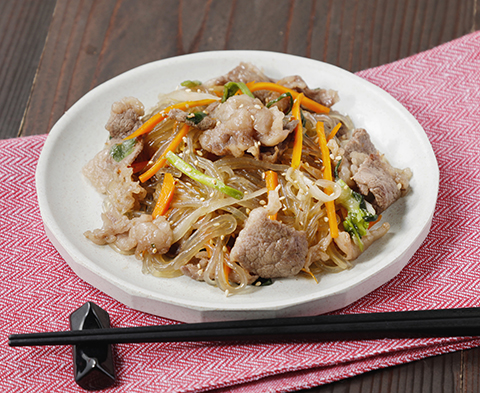 プルコギのたれ de チャプチェ