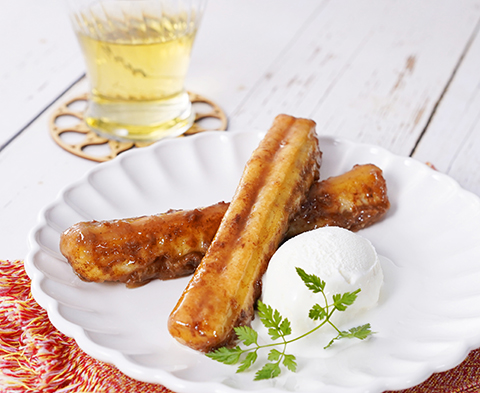 油条(中華揚げパン) deフレンチトースト